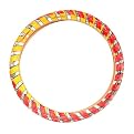 SweetSkinz Trekking Hazarea Red Bike Tires - Red/ Yellow (700 x 37C)