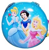 Blue Disney Princess Tin Cd DVD Holder Case