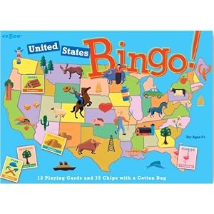eeBoo United States Bingo Game