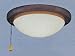 Emerson CFCLLKAGW Contemporary Low Profile 100watt Aged Walnut