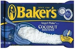 Baker's Angel Flake Coconut, 7-Ounce Packages (Pack of 12)