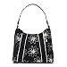 Olive N Figs Quilted Everyday Classy Hobo - Midnight Daisies