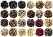 FESHFEN Ponytail Extensions Hair Extensions Wavy Curly Messy Hair Bun Extensions Scrunchy Scrunchie Hair Bun Updo Hairpiece Donut Hair Chignons Hair Piece Wig Strawberry Blonde Scrunchie Hairpiece