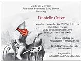 Cowboy Joe Baby Shower Invitations - Set of 20
