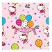 Amscan Hello Kitty Balloon Dreams 16' x 30 Printed Jumbo Roll Wrap