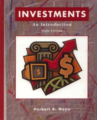 Investments: An Introduction