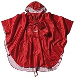 Northland Herren Poncho 7000 Rainwear, red, M/L