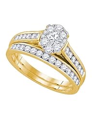 1.00CTW-DIA 0.22CT-CPR BRIDAL SET