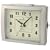 Precision MSF Radio Controlled Bell Alarm Clock, Silver