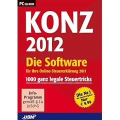 Konz Steuer 2012 - Die Software f�r Ihre Steuererkl�rung 2011