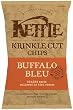 Kettle Krinkle Cut Chips, Buffalo Bleu, 9-Ounce Bags (Pack of 12)