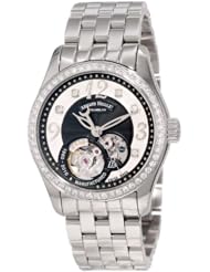 Armand Nicolet Womens 9653D-NN-M9150 LL9 Limited Edition Stainless Steel Classic Automatic Diamond-Studded Dress Watch