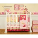 Tiger Lily 6-Piece Baby Crib Bedding Set