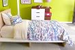 Pixel Organics Organic Twin Bed Set in "Super Charged"