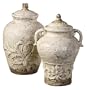 Set of 2 Terra Cotta Containers