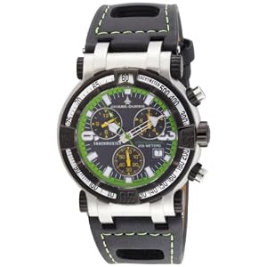 Buy Chase-Durer Mens 224.2BE-LEA Trackmaster Pro Chronograph 2nd Edition Green-Stitched Leather Watch by Amazon.com Store Card