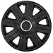 Cartrend 70271 Radzierblenden Set "Cosmos" Black, 4-teilig, 40,64 cm ( 16 Zoll )