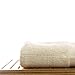 Luxury Hotel & Spa Towel 100% Genuine Turkish Cotton Bath Towels - Beige - Piano - Set of 4