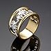 Rongxing Jewelry Beautiful Elephant Animal Rings Women's Yellow Gold Filled Size 6-10