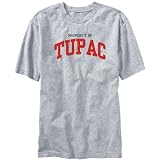Property Of Tupac Male Names Mens T-Shirt (Heather Gray, Sizes X-Small - XXX-Large)