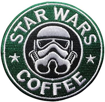 Star Wars Patch Imperial Stormtrooper Patch Embroidered Movie Iron On Sew On Patches