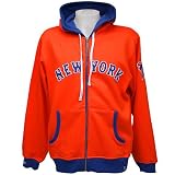 New York Mets Line Drive Hoody by Mitchell and Ness