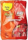 Hershey's Assortment Chocolate Mix (Reese's Miniatures & Kit Kat Minis), 40-Ounce Packages (Pack of 2)