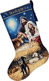 Dimensions Needlecrafts Counted Cross Stitch, Holy Night Stocking