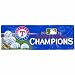 MLB Texas Rangers 2011 American League Champion 2-by-6 Foot Vinyl Banner