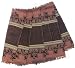 Block Print Placemat Set of 6, Chocolate