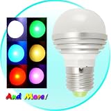 New LED Color Changing Light Bulb with Remote