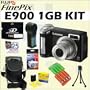 Fujifilm Finepix E900 9MP Digital Camera + 1GB Accessory Kit