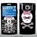 samsung Blackjack pink bow skull skin 46072