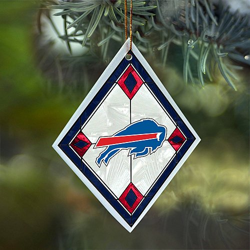 NFL Buffalo Bills Art Glass Ornament