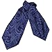 ERA1B01-03 Multi Paisley Cravat Woven Microfiber Mens Ascot Gift Ideas By Epoint