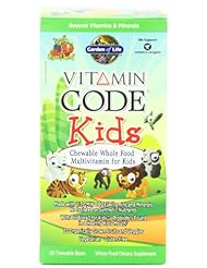 Garden of Life Vitamin Code, Kids, 60 Chewable Bears