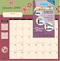 Kimono Print File-It 2009 Calendar