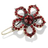 Review Johnny Loves Rosie  / Johnny Loves Rosie Red Crystal Blossom Hair Clip