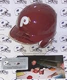 Pete Rose Hand Signed Philadelphia Phillies Mini Helmet - Autographed MLB Helmets and Hats
