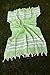 Dandelion - Basic Pattern - Naturally-Dyed Cotton Turkish Towel Peshtemal - 71x39 Inches - Pistachio Green