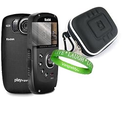 kodak playsport zx5 hd waterproof pocket video camera black aqua red ... kodak playsport zx5 hd waterproof pocket video camera black aqua red ...