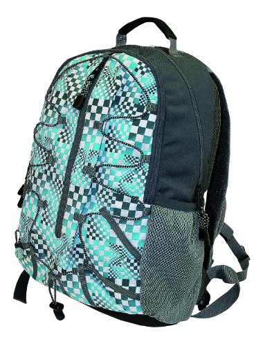 Northland Professional Rucksack Pisa, turquoise print/grey, 16 liters, 02-04825