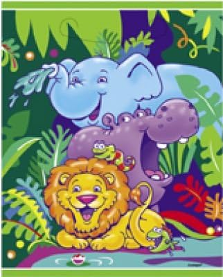 Jungle Safari Loot Bags - 8 Per Pack