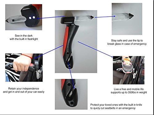 ★ The Official Car Cane Standing Assistant ★ As Seen On TV ★ Regain Your Independence ★ Stop Pain ★ Built-In Flashlight For Use at Night ★ Love It or 100% Money Back Guarantee ★