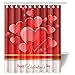 CozyBath Valentines Day Love Waterproof Polyester Fabric 60