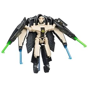  Star Wars 2011 Class I Transformers Crossovers General Grievous to Grievous Starfighter