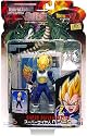 Dragonball Z BanDai Hybrid Action Mega Articulated 4 Inch Action Figure Super Saiyan Vegeta