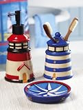 3-Pc. Lighthouse Nautical Bath Accessory Set By Collections Etc