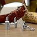 Wine Bottle and Corkscrew Cufflinks Gift Set