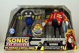 Sonic the Hedgehog Action Figure 2Pack Dr. Eggman Metal Sonic Eggmans RevengeIMAGE